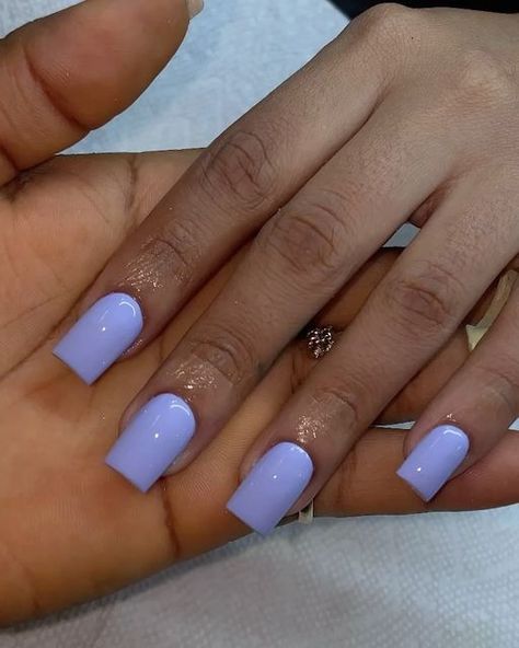 Plain Nails Design Ideas, Cute Solid Color Acrylic Nails, Plain Color Short Nails, Plain Nail Inspo Short, Short Gel Polish Nail Designs, Solid Spring Nail Color, Gel Nails Ideas Short Simple One Color, Plain Color Nails Short, Plain Nails Ideas