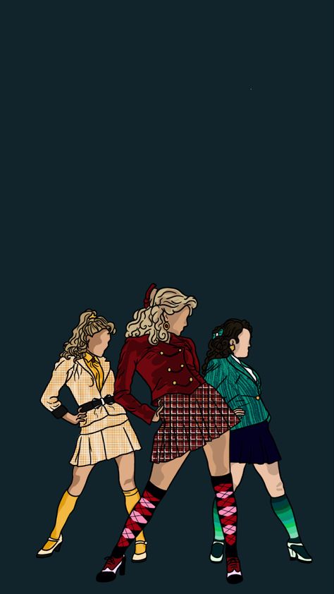 Theatre Drawing, Broadway Musicals Posters, Heathers Wallpaper, Heathers Fan Art, Musical Theatre Humor, Musical Wallpaper, Musical Jokes, Heather Chandler, Billy Elliot
