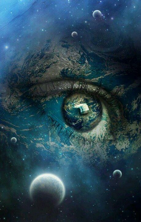 Everywhere there is incessant relative change in position throughout the universe, and the observer is always at the centre of things. ~ Giordano Bruno Ayurveda, Inspirerende Ord, Behind Blue Eyes, 다크 판타지, Eye Art, Pics Art, Spiritual Awakening, Mother Earth, Beautiful Eyes