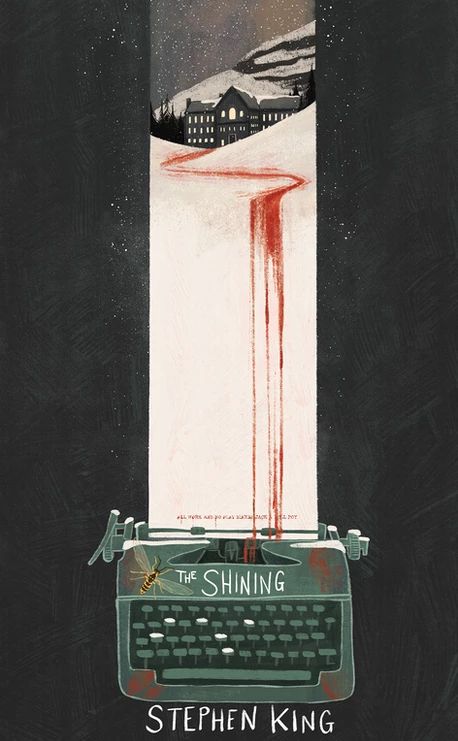 Stephen King Books, The Shining Book, Book Cover Redesign, Horror Book Covers, Cover Design Inspiration, Book Cover Design Inspiration, Film Posters Art, Film Poster Design, King Book