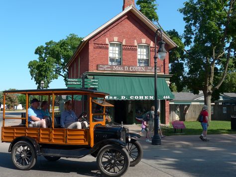 Greenfield Village, The Henry Ford | Dearborn, MI Visit Detroit, Greenfield Village, Michigan Adventures, Dearborn Michigan, Henry Ford Museum, Village Photos, Vintage Michigan, Living History Museum, What To Do Today