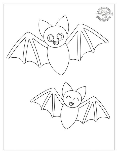 Free Printable Bat Coloring Pages | Kids Activities Blog Bat Coloring Pages, Alphabet Learning, Activities Ideas, Cute Bat, Kids Activities, Fun Learning, Cool Kids, Free Printable, Free Printables