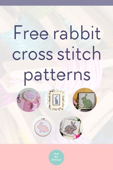 Free rabbit cross stitch patterns - Craft with Cartwright Small Rabbit Cross Stitch Pattern, Bunny Cross Stitch Pattern Free, Cross Stitch Patterns Easy, Cross Stitch Rabbit, Cross Stitch Patterns Rabbit, Rabbit Cross Stitch Pattern, Rabbit Cross Stitch, Cross Stitch Pattern Free, Bunny Cross Stitch