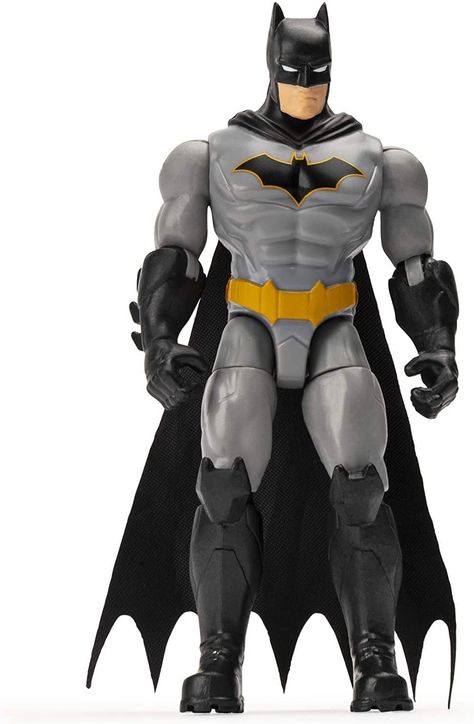 Amazon.com: DC Batman 2020 Batman (Rebirth) 4-inch Action Figure by Spin Master : Toys & Games Figurine, Create Your Own Superhero, Material Finishes, Batman Christian Bale, Superhero Toys, Batman Toys, Batman Action Figures, Caped Crusader, Batman Figures