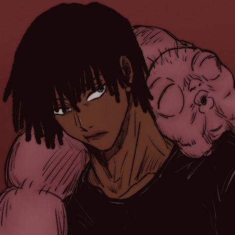 Black Anime Guy, Brothers Art, Black Cartoon Characters, Swag Cartoon, Black Artwork, Black Cartoon, Black Anime Characters, Black Art Pictures, Cool Anime Pictures