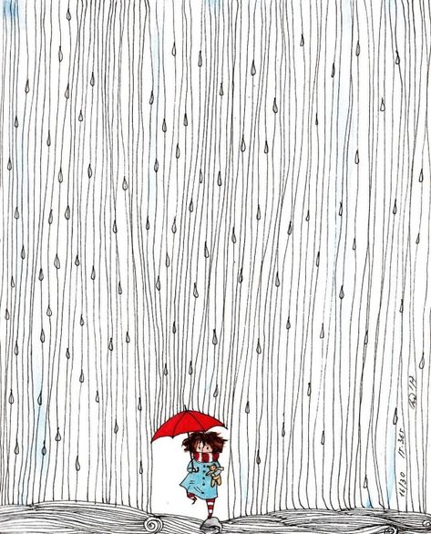 Artistic And Easy Whimsical Drawing Ideas Easy Whimsical Drawing Ideas, Whimsical Drawing Ideas, Manka Kasha, Whimsical Art Paintings, Arte Doodle, What Happened To Us, Seni 2d, Umbrella Art, Deco Originale