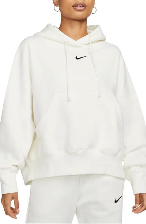 Women's Sweatshirts & Hoodies | Nordstrom Nike Hoodie Outfit, Nike Sportswear Phoenix Fleece, Nike Sportswear Women, Cute Nike Outfits, Tops Nike, Nike Sweats, Trendy Hoodies, Nike Fleece, Active Hoodie