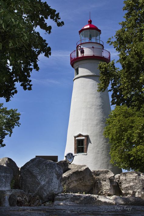 Marblehead Ohio, Marblehead Lighthouse, Lake Lighthouse, Lighthouses Photography, Lighthouse Photos, Lighthouse Pictures, Lighthouse Painting, Lighthouse Art, Beautiful Lighthouse