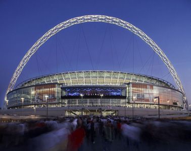 Wembley-Stadium Argentina, London Football, Sports Pics, Football Photography, Cardiff City, Wembley Stadium, England Football, Football Stadiums, Photo Banner