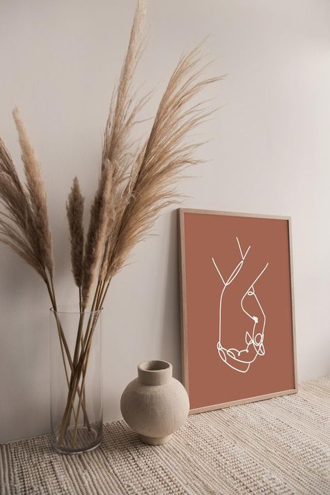 Hands One Line Art, Burnt Orange Print, Terracotta Print, Fine Line Art, Minimalist Poster, Finger Minimalistic Abstract Printable Wall Art Grass Decor, Decoracion Living, Minimalist Art Print, घर की सजावट, Islamic Wall Art, City Prints, Boho Home, Boho Bedroom, Boho Wall Art