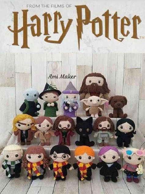 Amigurumi Patterns, Harry Potter Pdf, Harry Pitter, Harry Potter Amigurumi, Harry Potter Free, Tree Grows In Brooklyn, Harry Potter Crochet, Hygge Book, Dave Eggers