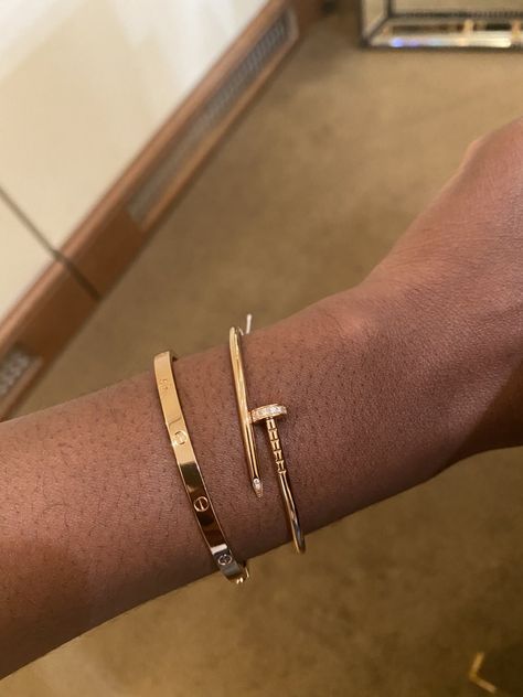 (2) New JUC diamonds slim/small, pics and experiences! | PurseForum Cartier Juc Bracelet Small, Cartier Small Love Bracelet Stack, Small Cartier Love Bracelet, Cartier Small Love Bracelet, Cartier Love Bracelet Small, Cartier Armband, Cartier Bracelets, Cartier Bangle, Nail Diamond