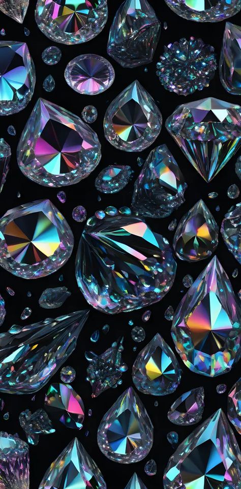 Diamond Texture Background, Gemstones Wallpaper, Water Drops Wallpaper, Galaxy Wallpaper Quotes, Diamonds Aesthetic, Diamond Wallpaper Iphone, Iphone Wallpaper Modern, Holographic Wallpapers, Diamond Theme