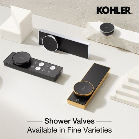 Shower Valve Kohler Shower, Shower Controls, Digital Showers, Water Flowing, Bathroom Gadgets, Ideal Bathrooms, Shower Fixtures, Kathmandu Nepal, Shower Time