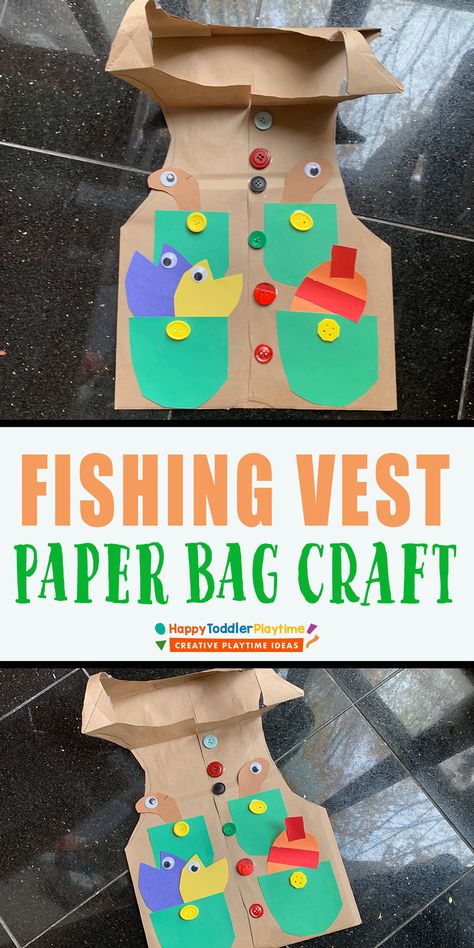 Fishing Rod Craft Preschool, Tent Activities For Preschool, Fishing Dramatic Play For Preschool, Fishing Art For Toddlers, Fishing Preschool Crafts, Camping Prek Crafts, Pool Crafts For Toddlers, Fishing Preschool Activity, Camp Crafts Preschool