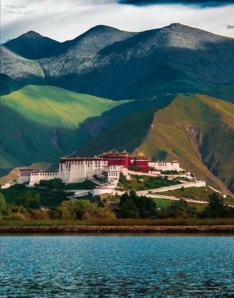 Lhasa, Potala Palace Tibet, Lhasa Tibet, Tibet Travel, Potala Palace, Beautiful Castles, Bhutan, Best Places To Travel, Coraline