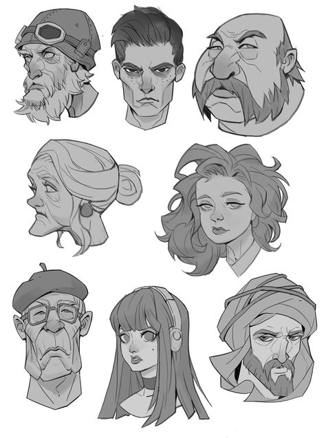 Face Practice, Writing Content, رسم كاريكاتير, الفن الرقمي, Výtvarné Reference, Seni 2d, Character Design Sketches, 캐릭터 드로잉, Cartoon Faces