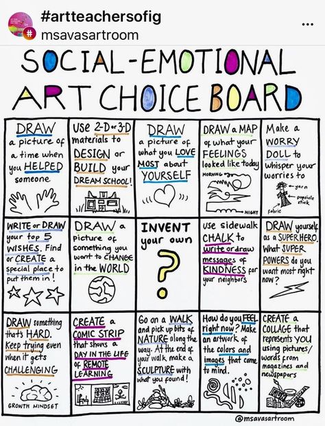 Pin by Bree Dosser on Art Therapy | Social emotional activities, Social emotional learning, Social emotional skills Sel Art Activities For High School, Diy Group Art Project, Social Emotional Learning Coloring Pages, Social Skills Arts And Crafts, After School Curriculum Ideas, Building Confidence Middle School, School Based Therapy Activities, Middle School Calming Strategies, Saturday School Activities