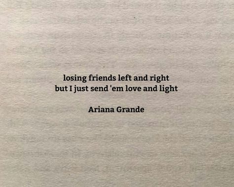 Just Like Magic Lyrics, Ariana Grande Quotes, Ariana Grande Lyrics, Funny Girly Quote, Senior Quotes, Quotes About Everything, Favorite Lyrics, Losing Friends, Album Songs