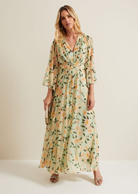 Darlene Floral Maxi Dress | Phase Eight UK | Petite Coat, Petite Jumpsuit, Hem Style, Phase Eight, Matching Accessories, Petite Dresses, Skirts For Sale, Floral Maxi, Production Process