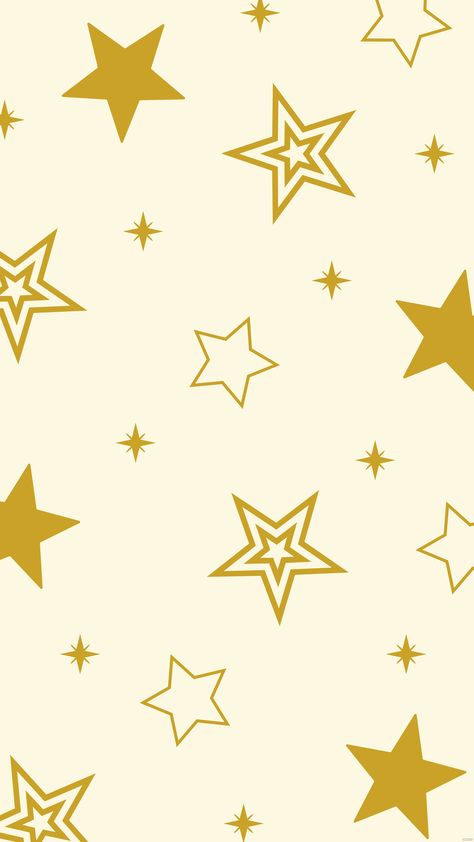 Yellow Star Aesthetic Wallpaper, Stars Gold Aesthetic, Gold Y2k Wallpaper, Yellow Star Wallpaper, Gold Star Background, Gold Stars Background, Moon And Stars Background, Gold Star Wallpaper, Stars Yellow