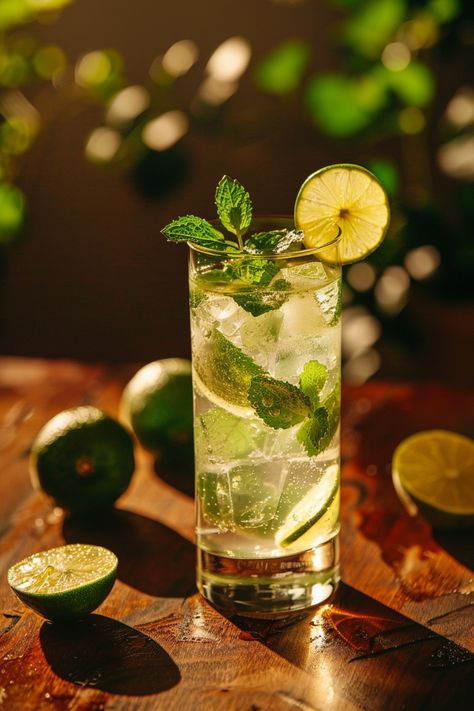 Refreshing Sake Mojito Recipe: How to Make the Perfect Cocktail #cocktails #cocktailrecipes Cocktail Drinks Photography, Cocktail Pictures Photography, Cocktail Still Life Photography, Mocktail Photoshoot Ideas, Cocktail Photography Ideas, Cool Drinks Aesthetic, Cocktail Photography Styling, Mojito Garnish, Cocktail Photoshoot Ideas