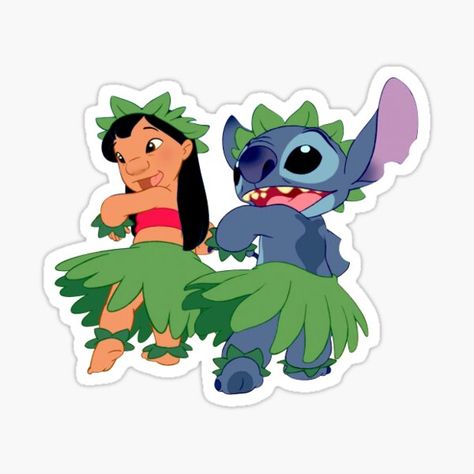 Disney Stickers Printables, ليلو وستيتش, Stickers Cool, Lilo Y Stitch, Lilo E Stitch, Disney Sticker, Lilo Stitch, Cute Disney Wallpaper, Girl Stickers