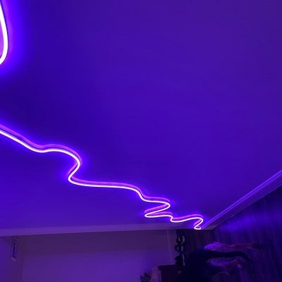 Neon Rope Light Neon Strip Light Voice Control Lighting Neon Wall Decor Music Sync Light Game Room Decor RGB Light Strip - Etsy Albania Led Rope Lighting Ideas, Neon Rope Light, Neon Wall Decor, Wall Decor Music, Neon Rope, Neon Bedroom, Neon Wall, Led Rope Lights, Light Games