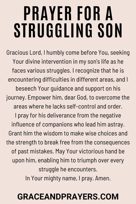 Looking for prayers for son in trouble? We hope that these 10 caring prayers will give you the strength to support your son in these hard times. Click to read all prayers for son in trouble. Prayers For Son, Prayers For Safety, Disney Princess Bikinis, Best Prayers, Prayer For Son, Prayer For My Son, Prayer For My Family, Prayer For My Children, Prayers Of Encouragement