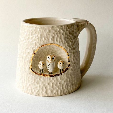 Tiny Animals, Animal Mugs, Tea And Coffee, Ceramics Pottery Art, Ceramic Animals, Ceramics Projects, Ceramics Ideas Pottery, Clay Ceramics, Pottery Mugs