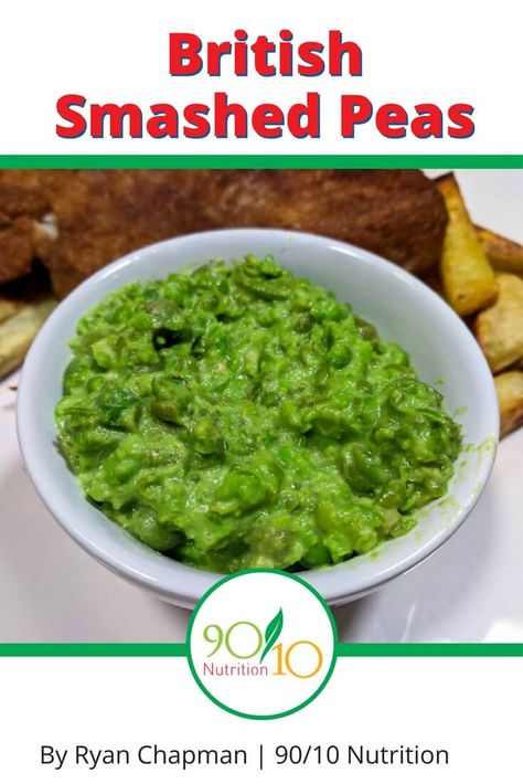 British Smashed Peas Mashed Peas Recipes, Mushy Peas Recipe British, Smashed Peas Recipes, Mash Peas Recipe, Mushy Peas Recipe, English Meals, English Peas Recipe, Pea Mash, Mashed Peas