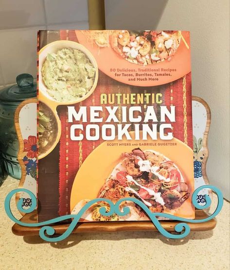 This Authentic Mexican Cookbook is one of my favorite cookbooks! Mexican is my favorite cuisine and this cookbook makes it a breeze to fix authentic meals! #Cookbook #Recipes #MexicanFood Authentic Meals, Pioneer Woman Cookbook, Mexican Cookbook, Types Of Pie, Fine Cooking, Mexican Cooking, Favorite Cookbooks, Recipe Books, Authentic Mexican
