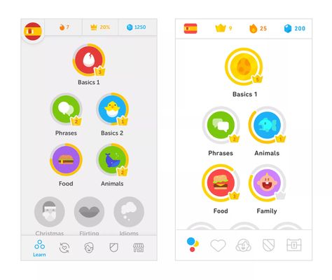 Ios App Design, Duolingo Owl, Kids App Design, Duolingo App, In Five Years, Kids Rewards, App Interface Design, Icons App, Guilt Trips