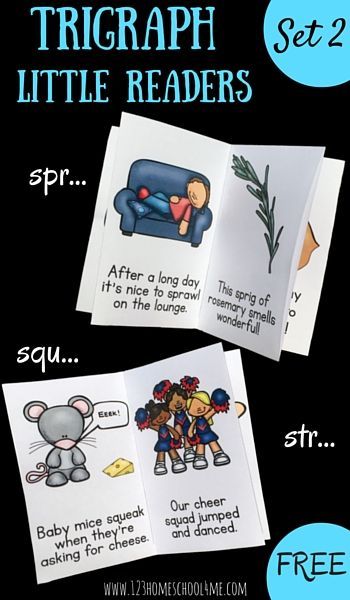 FREE Trigraph Little Readers - Take phonics to the next step by helping kids learn to sound out, read, and identify spr, squ, and str in this free printable reader for kindergarten, first grade, and second grade students.  These are great for use in literacy centers, homeschooling, summer learning, and more! Preschooler Worksheets, Trigraph Activities, Complexity Theory, Consonant Blends Activities, Phonics Readers, Blends Activities, Decodable Books, Decodable Readers, Blends And Digraphs