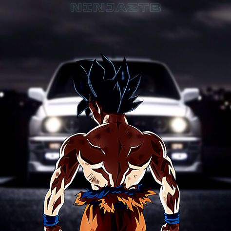 Goku with bmw blured background Anime, Bmw Anime, Blur Background, Blurred Background, Blur, Bmw, Quick Saves