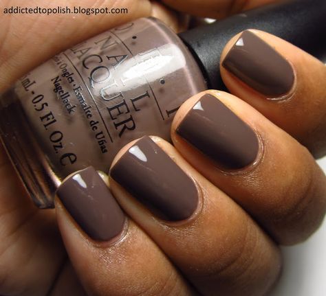 You Don’t Know Jacques Opi Gel, Opi Burgundy Nail Polish Gel, Opi Gel Polish Colors Fall, Opi Fall 2023 Collection, January Nail Colors 2023, Taupe Nails, Nail Therapy, Brown Nail Polish, Opi Nail Colors