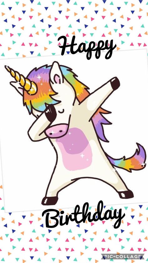 Unicorn Happy Birthday Wishes, Unicorn Birthday Quotes, Happy Birthday Unicorn, Unicorn Happy Birthday, Dancing Unicorn, 100 Lat, Birthday Wish For Husband, Best Birthday Quotes, Funny Happy Birthday Wishes