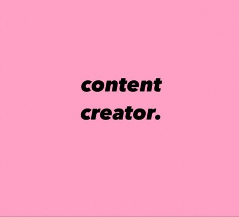 Creation Quotes Inspiration, Ceo Aesthetic Vision Board, Vision Board Pictures Content Creator, 2024 Vision Board Content Creator, Create That Content Quote, Content Vision Board, Pink Content Creator Aesthetic, Pink Content Creator, Blog Vision Board