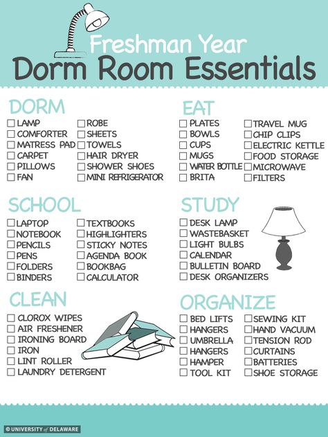 Are you a New Hen? Here's a dorm room essentials checklist to help you stay organized and figure out what you need for your freshman year!! Room Essentials List, Dorm Room List, Vogue Decor, Dorm Room Essentials List, Dorm Room Necessities, College Dorm Checklist, Boys Dorm Room, Dorm Room Checklist, Dorm Checklist