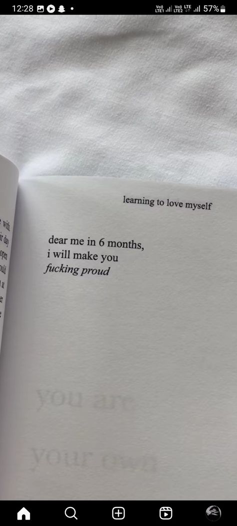 I'm Working On A New Me, Open When Letters For Myself, How To Not Care About Him, Work On Myself Quotes, Working On Myself Quotes Inspiration, Dear Me Letter To Myself, Learning To Love Myself Quotes, Focusing On Myself Quotes, Working On Myself Quotes