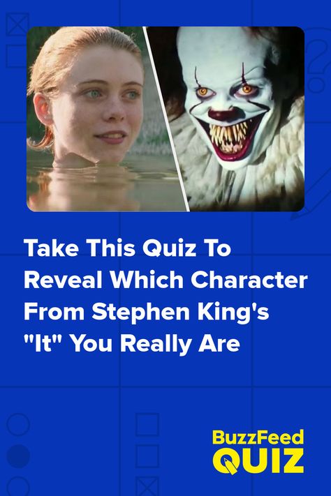 Take This Quiz To Reveal Which Character From Stephen King's "It" You Really Are It Book Quotes Stephen King, Stephen King It Art, Stephen King It Tattoo, Steven King Aesthetic, It Quotes Stephen King, Coraline Book Quotes, Carrie Stephen King Aesthetic, Steven King Tattoos, The Never King Book