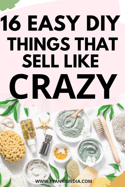 Easy Things To Make And Sell On Etsy, What Can I Sell In My Small Business, Best Diy Projects To Sell, Crafts I Can Make And Sell, Best Selling Vendor Items, Sell Things To Make Money, Craft Items That Sell Well, Easy Saleable Crafts, Things You Can Sell On Etsy