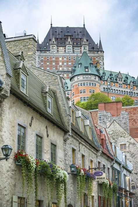 Quebec City Wallpaper, Quebec Aesthetic, Quebec Landscape, Chateau Frontenac Quebec, Visiting Canada, Old Quebec City, Chateau Frontenac, Quebec City Canada, Old Quebec