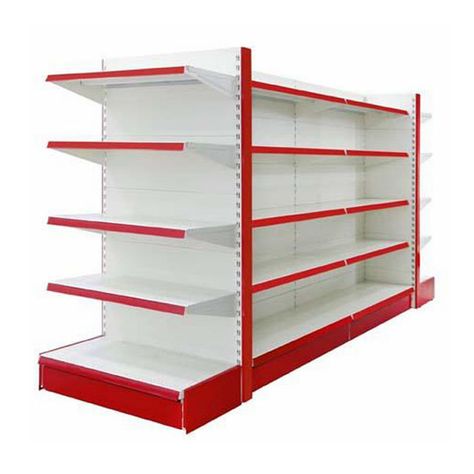 gondola shelves Metal Cabinets, Gondola Shelving, Supermarket Display, Supermarket Shelves, Store Layout, Steel Racks, Retail Merchandising, Shelving Systems, Rack Shelf