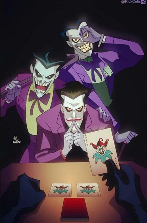 Batman Vs Joker Animated Joker, Joker X Batman, Joker Animated, 3 Jokers, Three Jokers, Batman Vs Joker, Joker Comic, Joker Images, Joker Artwork