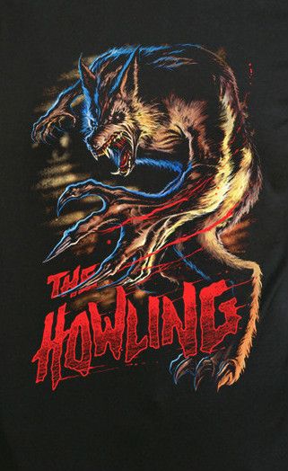 The Howling                                                                                                                                                                                 More The Howling 1981, Classic Horror Movies Posters, Horror Artwork, Werewolf Art, The Howling, Horror Monsters, Horror Posters, Movie Covers, Horror Movie Characters