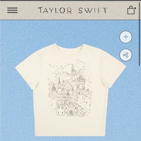 Taylor Swift official Baby Tee Graphic Tee Taylor Swift, Taylor Swift Baby Tee, Taylor Swift Debut Album, Taylor Swift Top, Fearless Album, Taylor Swift Tops, Singer Dr, Cream Hoodie, Taylor Swift Shirts