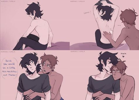 #Klance Ikimaru Voltron Klance, Keith And Lance Kiss, Lance X Keith Comic, Keith And Lance Kiss Hard, Lance X Keith Fanart Spicy, Aesthetic Funny Pfp, Gay Fanarts Anime, Klance Voltron Fanart Spicy, Lance X Keith