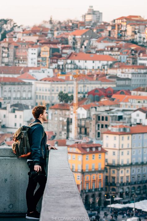 Mark looking out over Porto from Esplanada - Porto photography locations Algarve, Independent Life, Porto Travel, Lisbon Travel, Visit Portugal, Man Photography, Portugal Travel, Location Photography, Porto Portugal