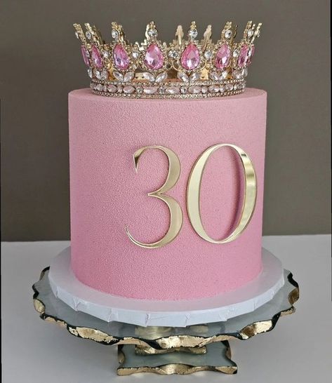 Birthday Cake Queen, 30th Birthday Quotes, 35 Birthday, Birthday 19, Happy Birthday 19, 7 Cake, Queen Cakes, Crown Cake, 21 Birthday